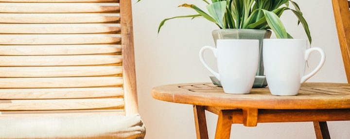 北欧ヴィンテージのチーク材ダイニングチェア